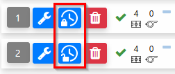 Tijdvakken waarin scheidsrechter onbeschikbaar is